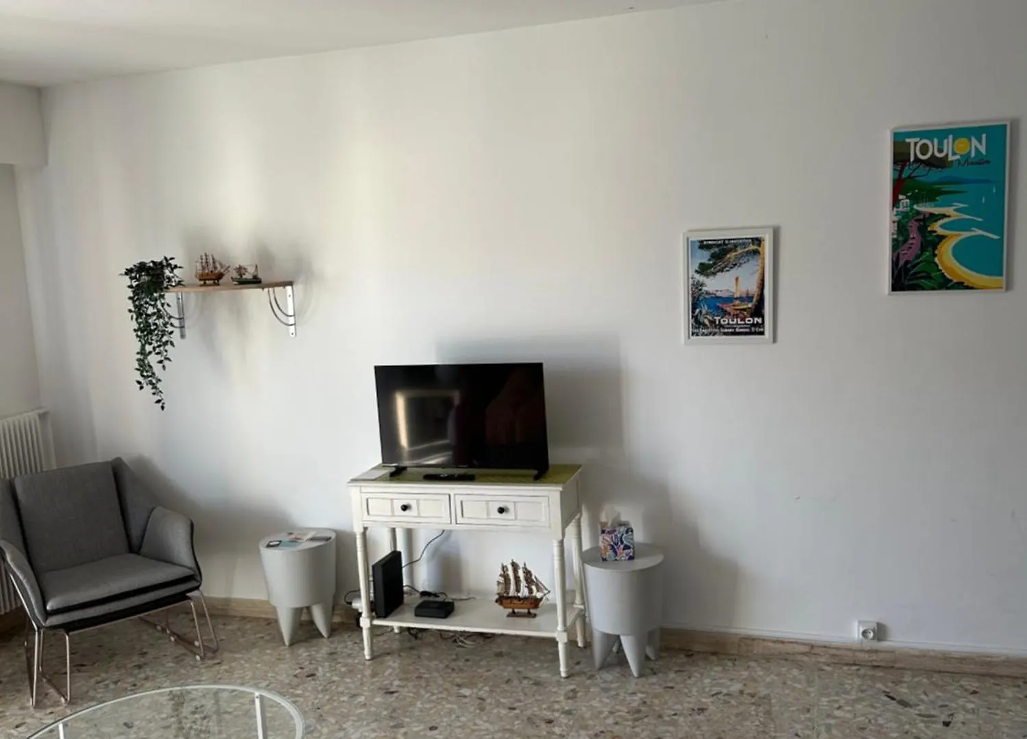 T1 Ensoleille Avec Balcon Mourillon Plages, Toulon Lejlighed